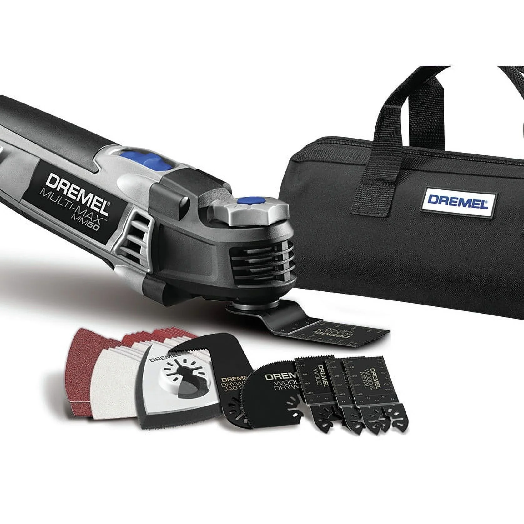 Restored Dremel MM50-DR-RT Multi-Max 5 Amp Tool-Less Oscillating Tool Kit with Accessory Set (Refurbished)