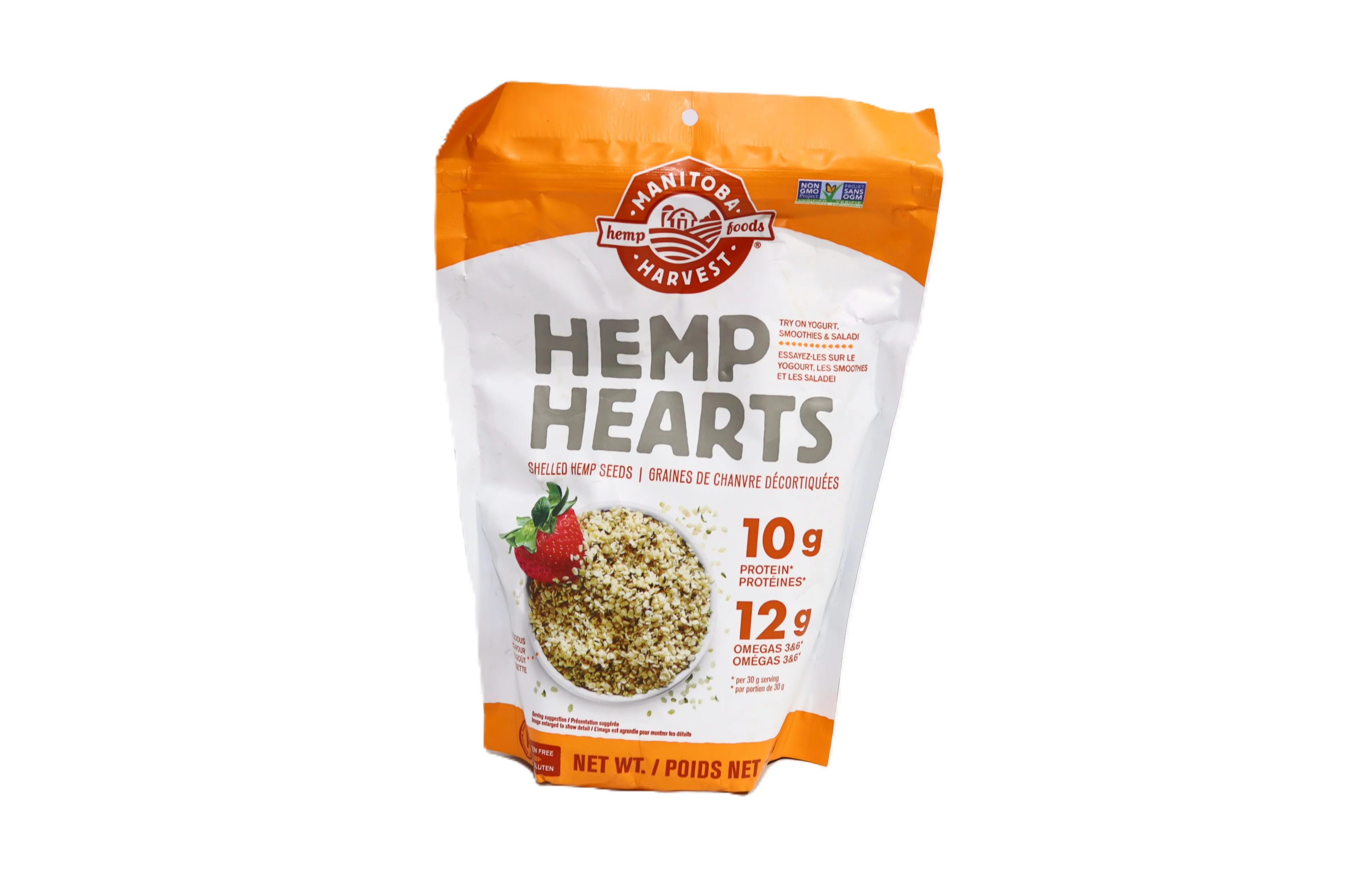 Manitoba Harvest Hemp Hearts,  Natural, 454g/16 oz., Bag {Imported from Canada}