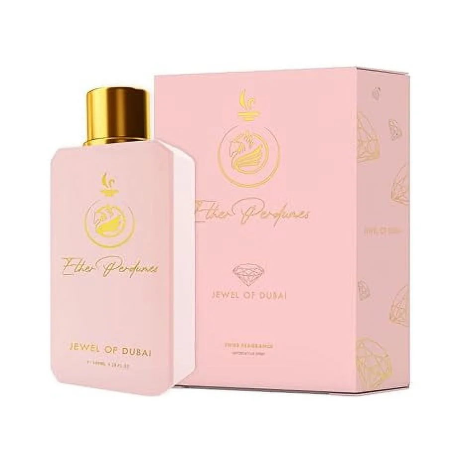 Ether Perfumes JEWEL OF DUBAI Extrait De Parfum 100ML Perfume I Luxury Niche Perfume Made In UAE I Higher Oil Concentration for Increased Potency & Longevity