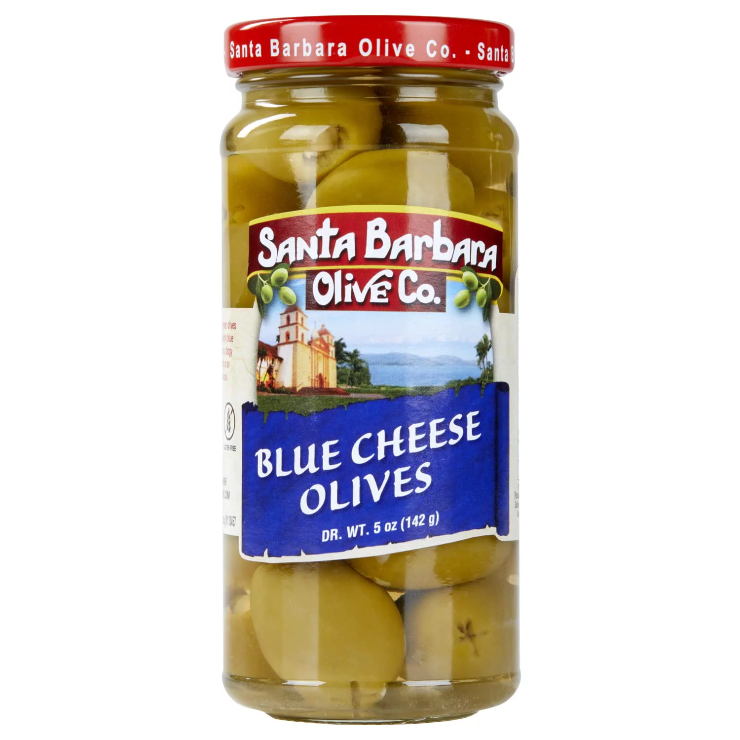 Santa Barbara 3pk Blue Cheese Stuffed Olives 5oz