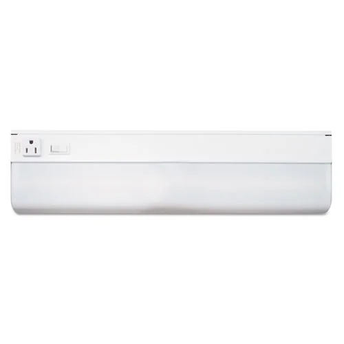 Under-Cabinet Fluorescent Fixture, Steel, 18.25