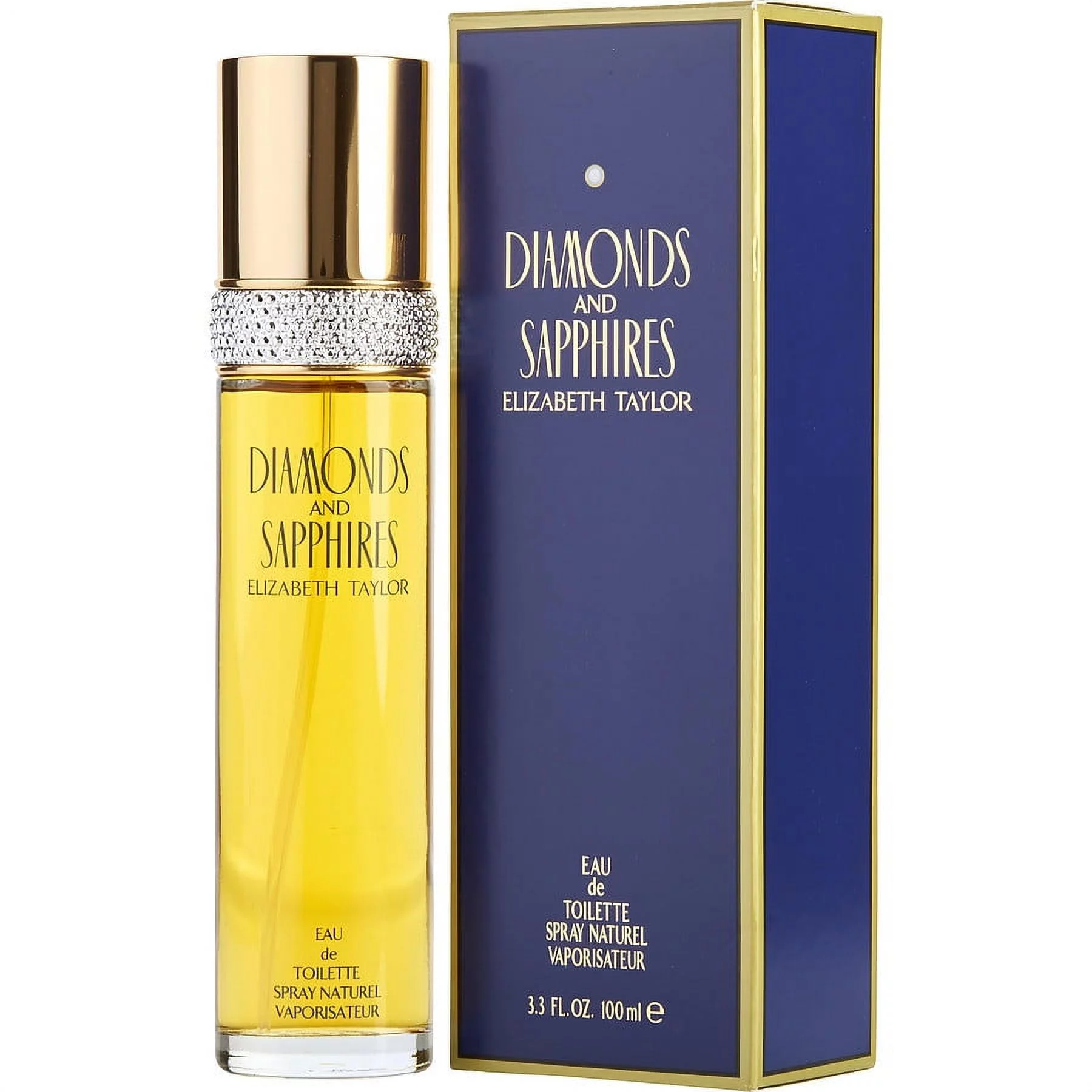 Diamonds & Saphires Perfume By Elizabeth Taylor Eau De Toilette Spray 3.4 Oz