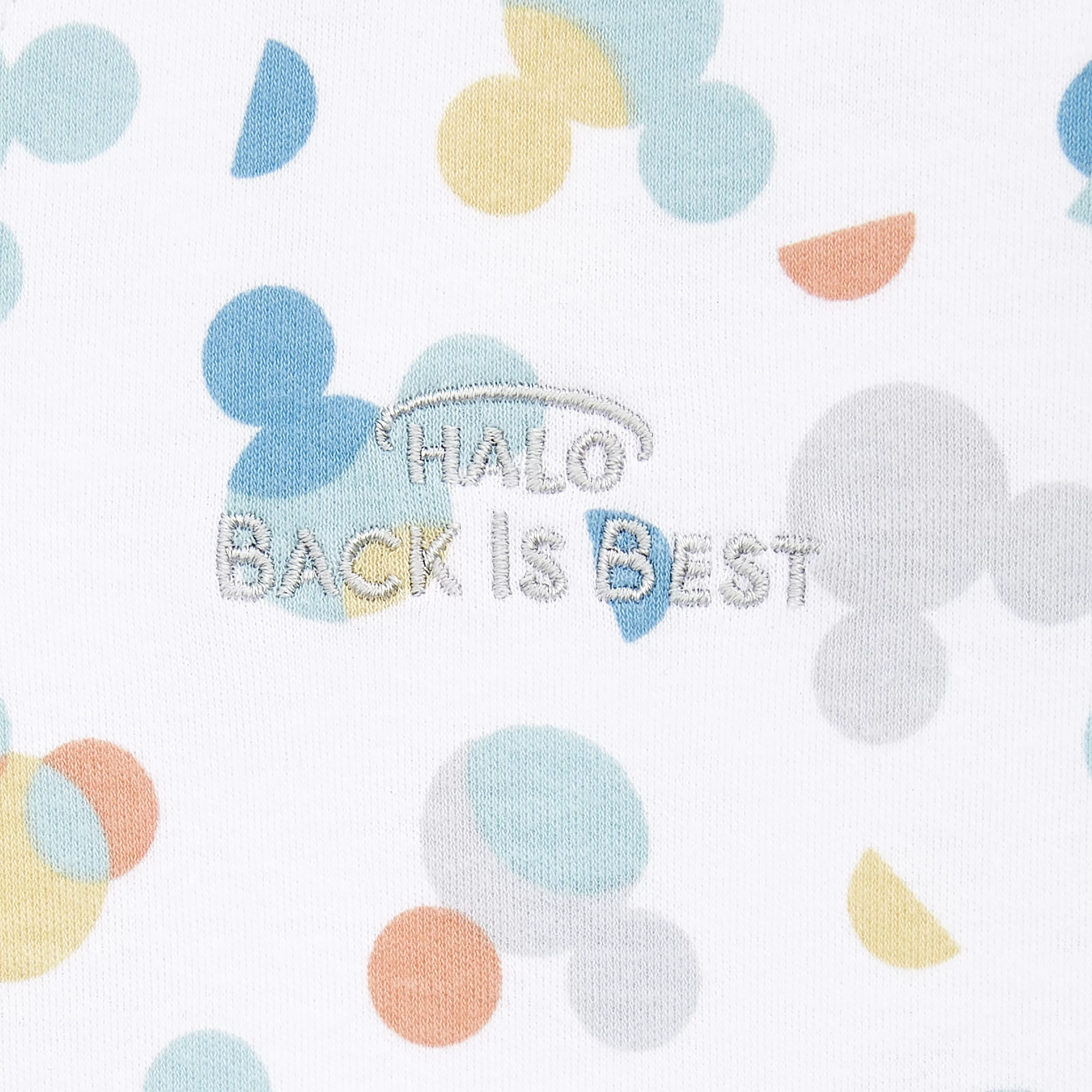 Halo® Sleepsack® x Disney Baby Wearable Blanket, 100% Cotton, Mickey Overlay, Toddler, Unisex, Large, 12-18 Months