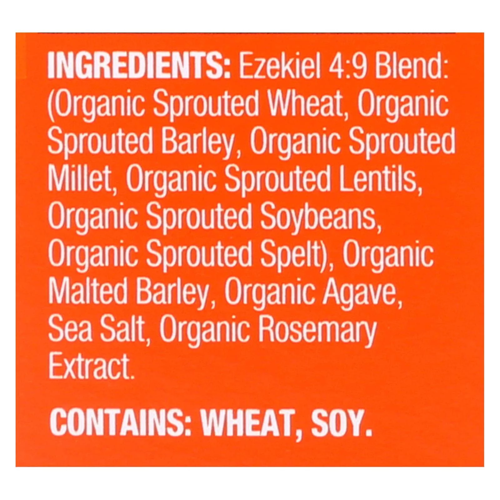 Food For Life Cereal,Og2,Ezek,Spgrn,Or 14 Oz (Pack Of 6)6