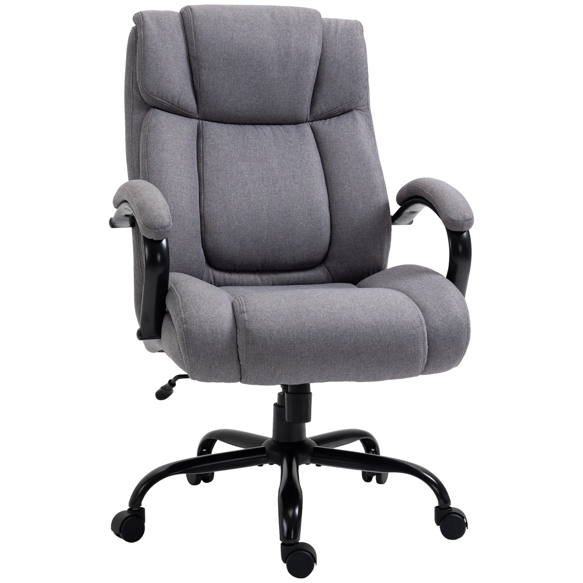 Executive Office Chair in Linen Fabric - 57.86 | Unparalleled Comfort & Support
