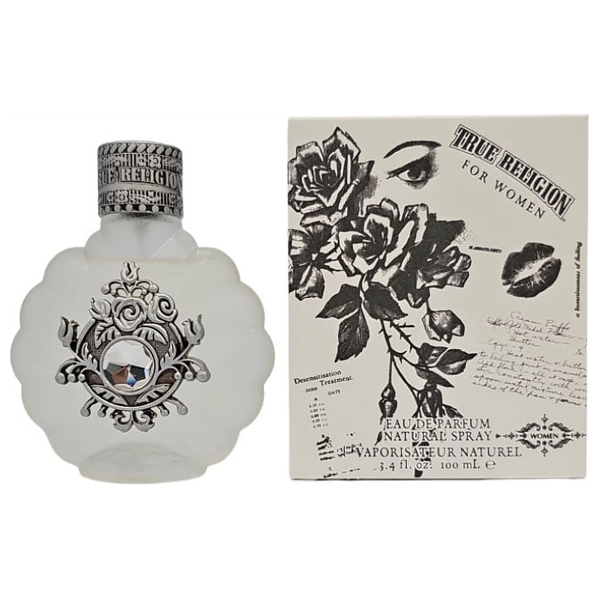 True Religion Eau De Parfum, Perfume for Women, 3.4 Oz