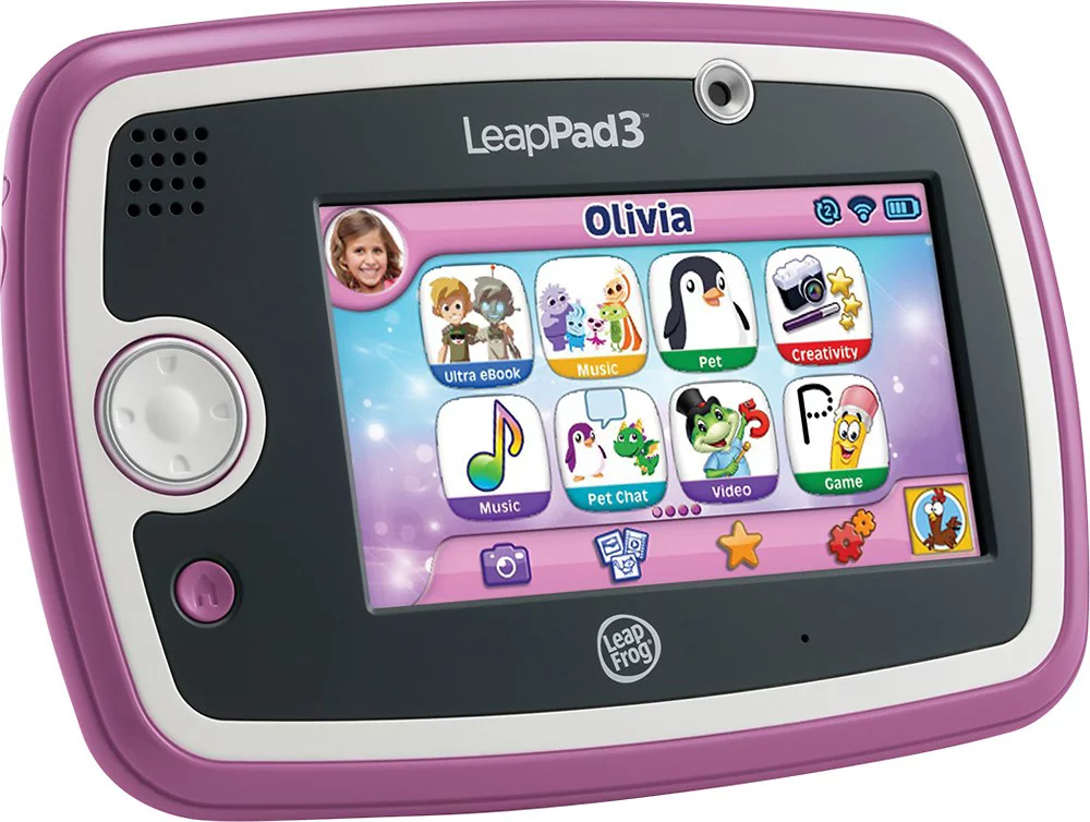 Used LeapFrog LeapPad3 Kids' Learning Tablet High-Performance Tablet for Ages 3 thru 8 and grades K-2