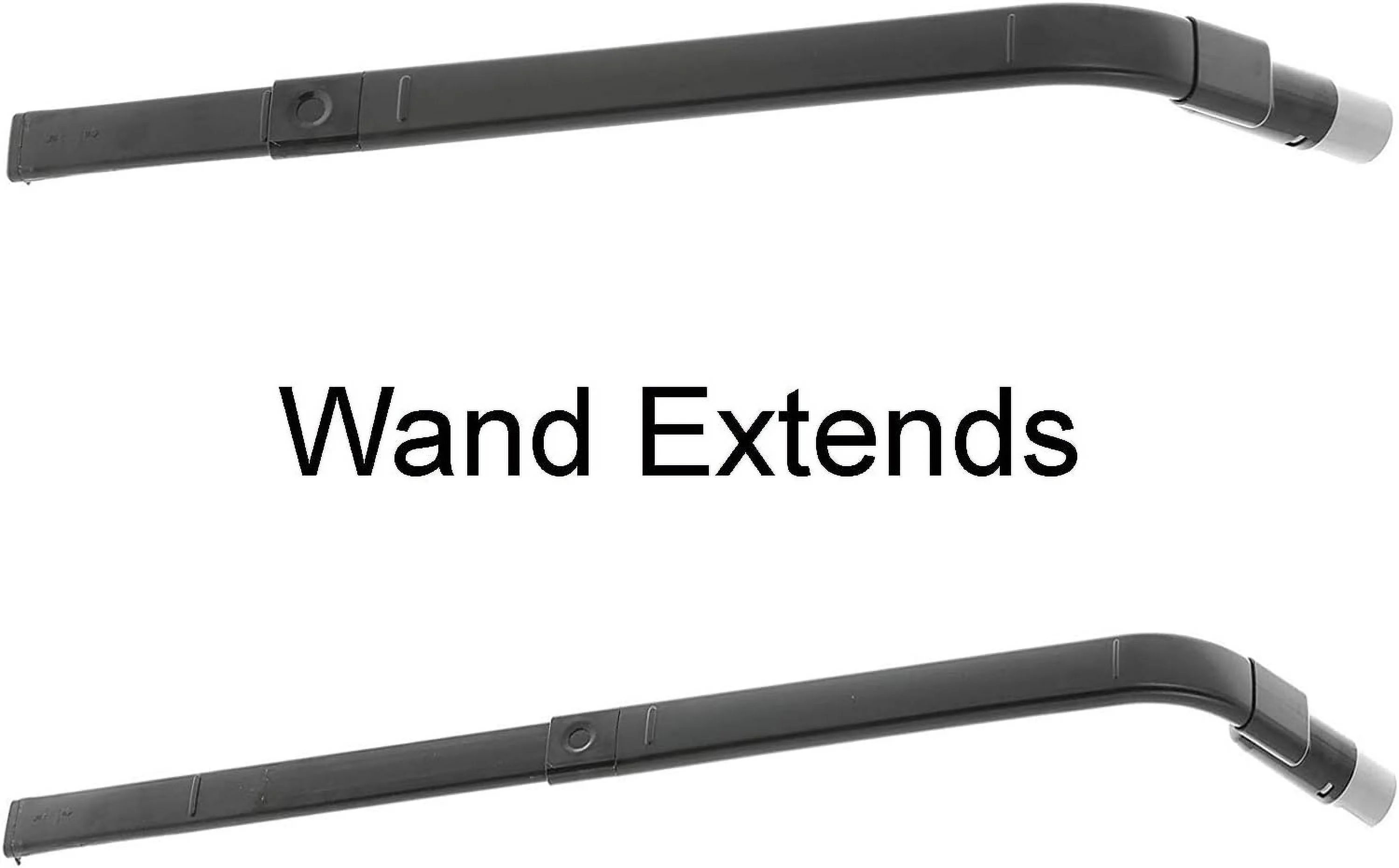 Under Appliance Wand Dusting Brush Tool Compatible With Cordless & Upright Vacuum Cleaners With Reversible End