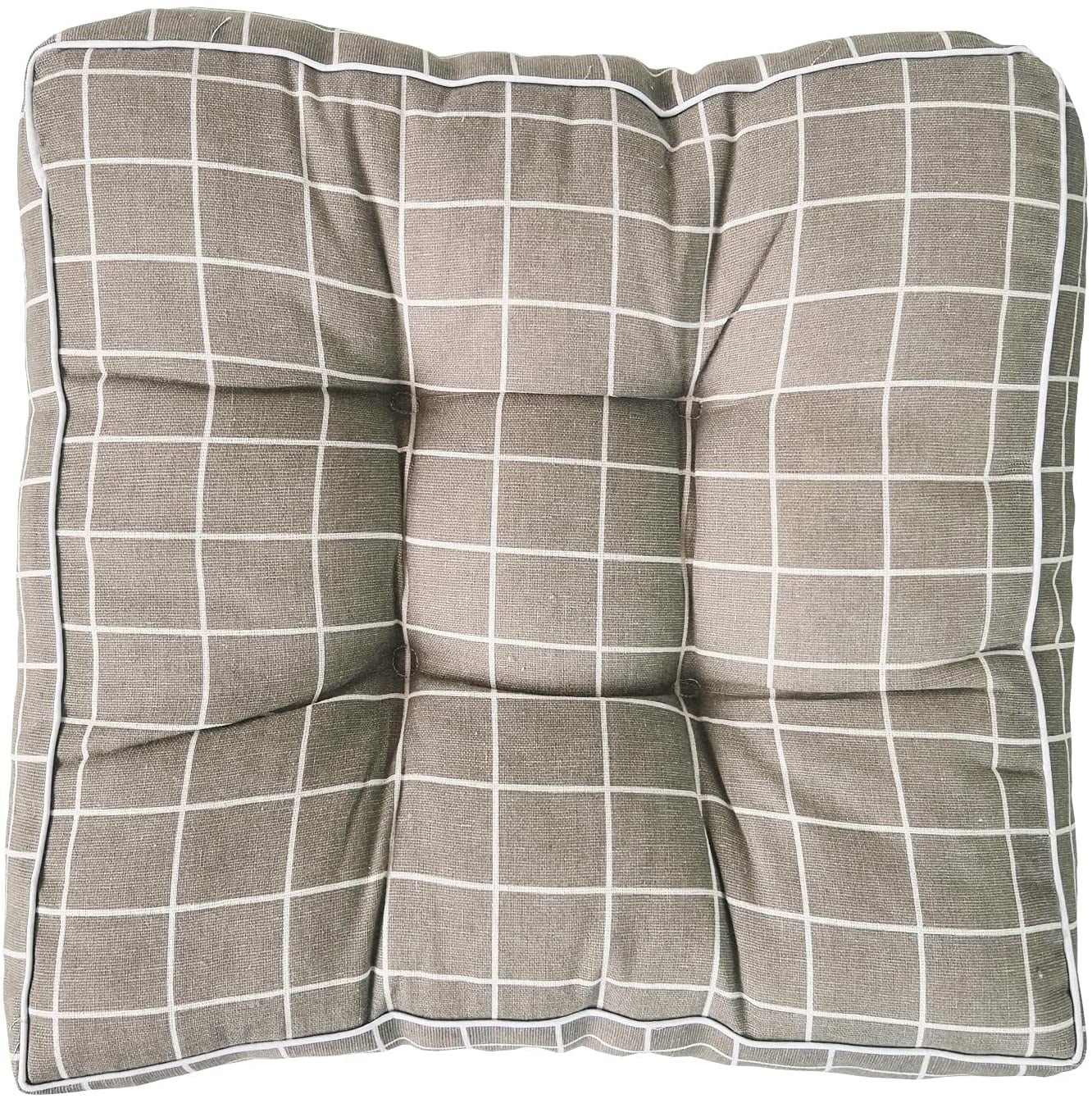 Namzi Square Floor Pillow Tufted Thicken Floor Cushions Window Seat Cushions for Yoga Meditation Rocking Chair Tatami Bench Patio Seat Living Room Office Bedroom 16