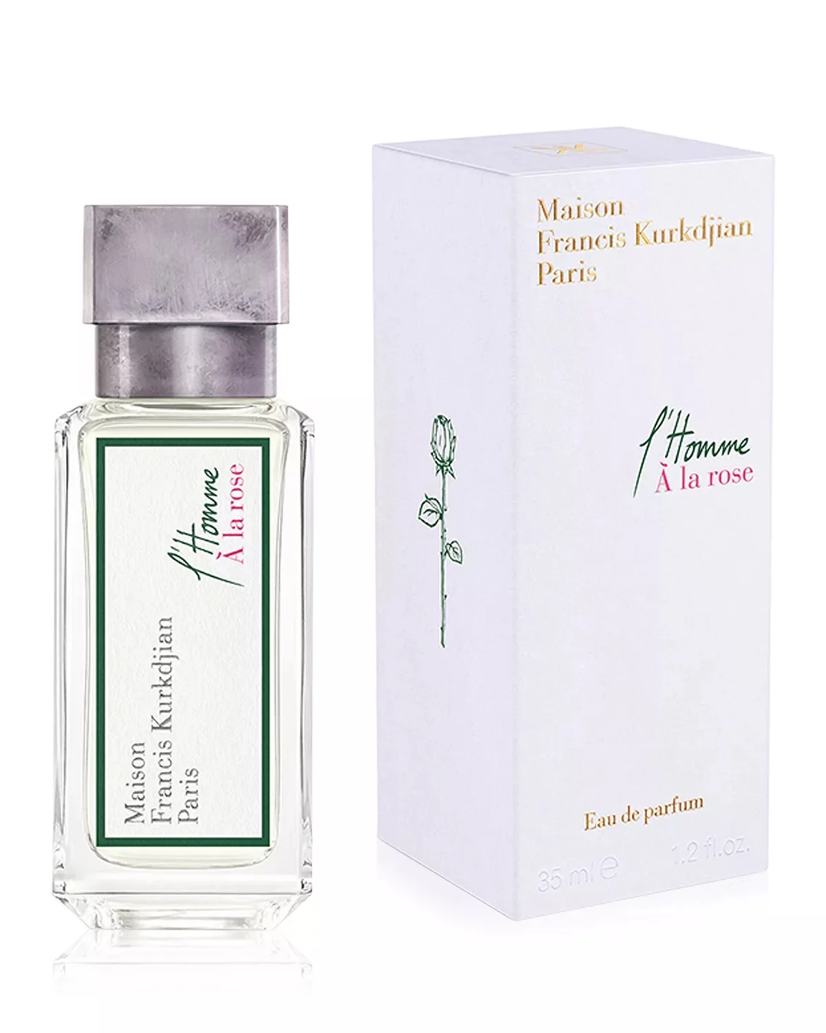 Maison Francis Kurkdjian, L'Homme À La Rose, Eau De Parfum, for Men 1.2 oz Perfume Spray