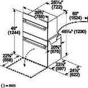 BOSCH HBL57M52UC  ELECTRIC OVEN AND MICROWAVE COMBO Stainless Steel