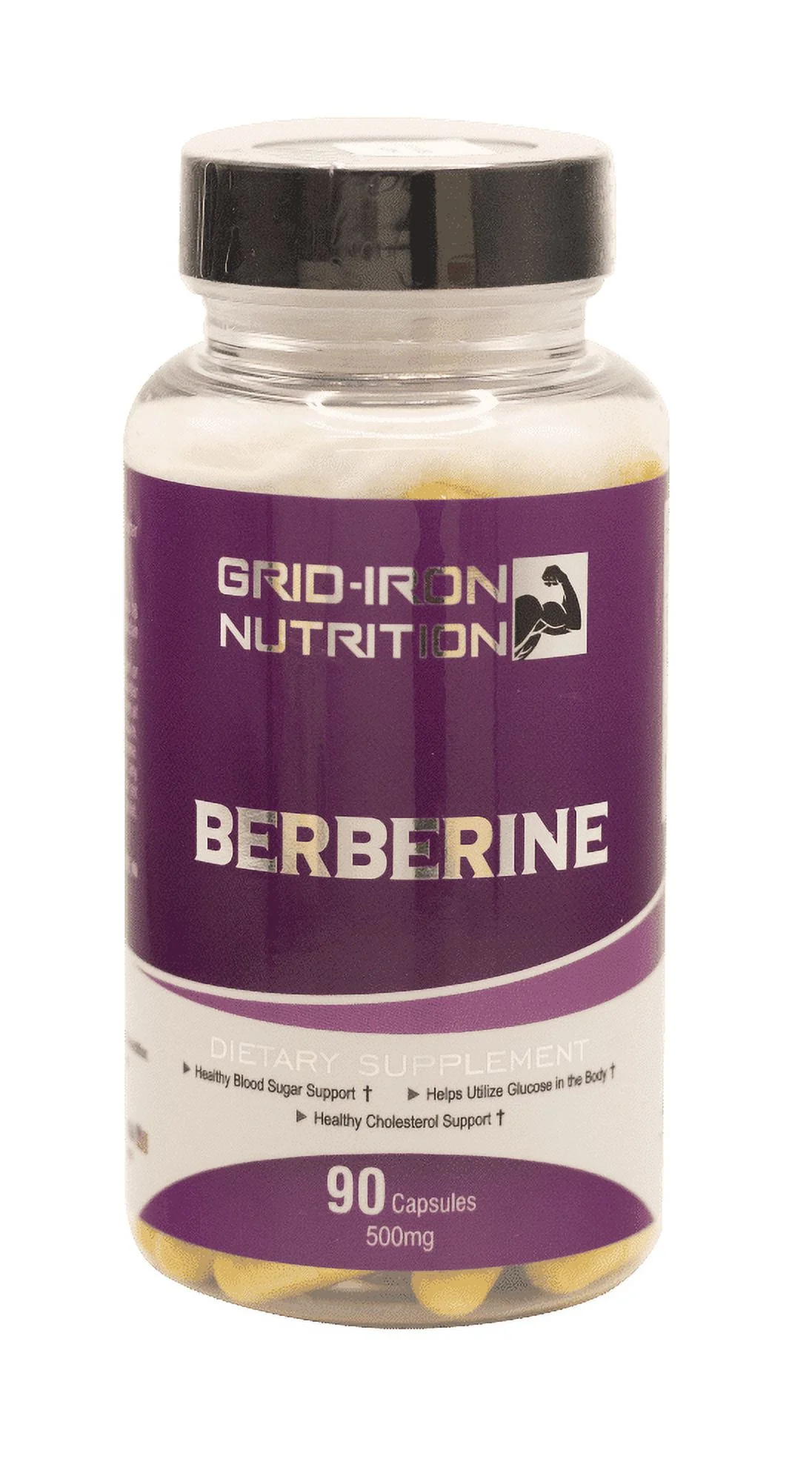 Berberine Cholesterol Support  500mg 90 Capsules