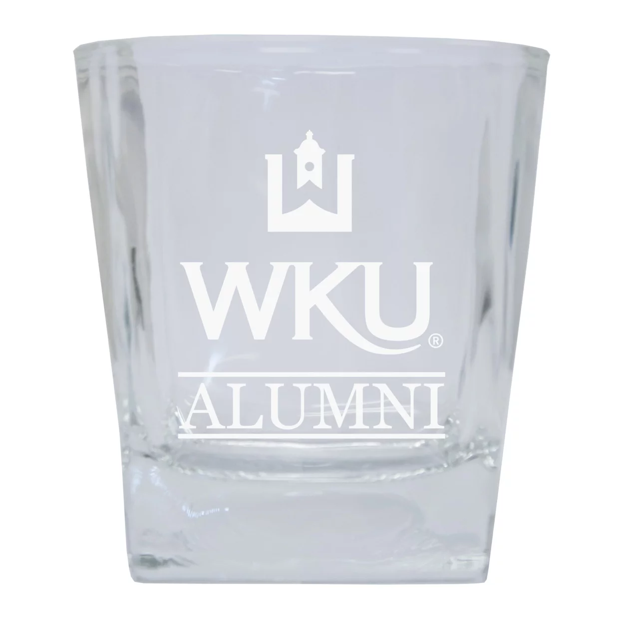 Western Kentucky Hilltoppers Etched Alumni 5 oz Shooter Glass Tumbler 4-Pack