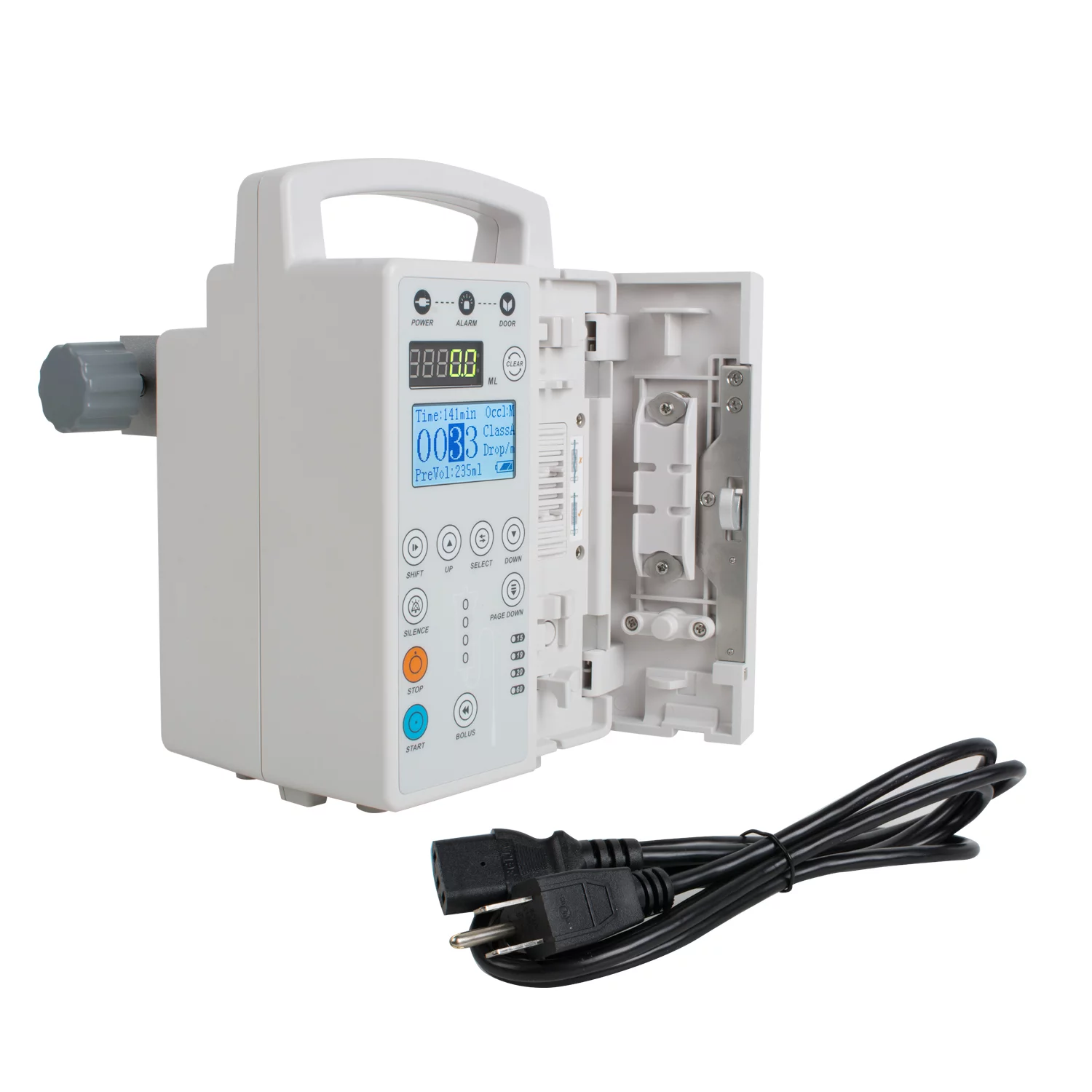 Vinmax Medical Veterinary Infusion Pump IV Fluid Pump With Audible Visual Alarm
