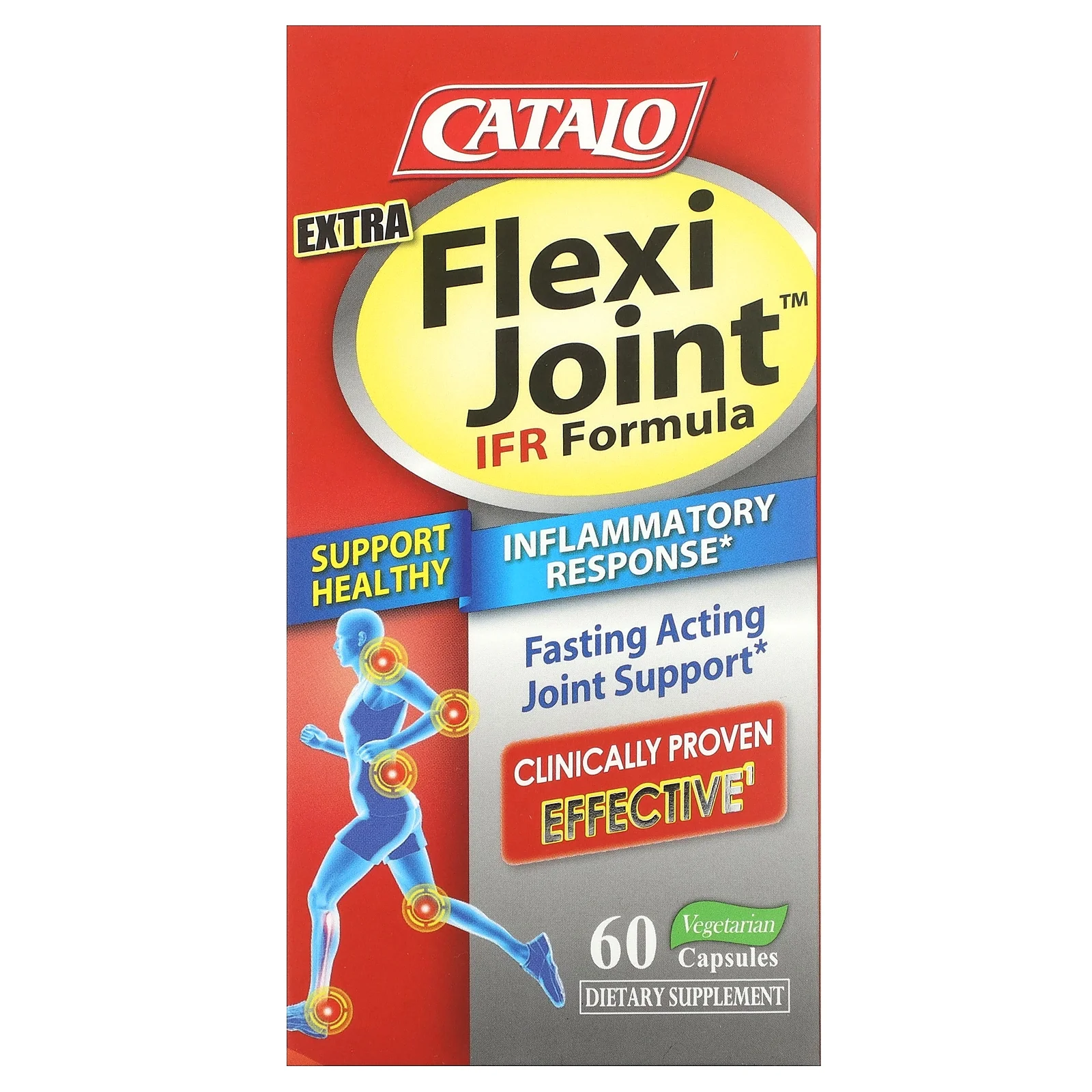 Catalo Naturals Extra Flexi Joint, IFR Formula, 60 Vegetarian Capsules