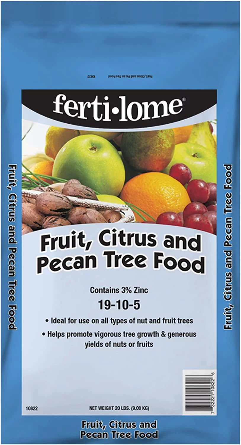 Fertilome 10822 Fruit, Citrus and Pecan Tree Food 19-10-5 20 lbs.