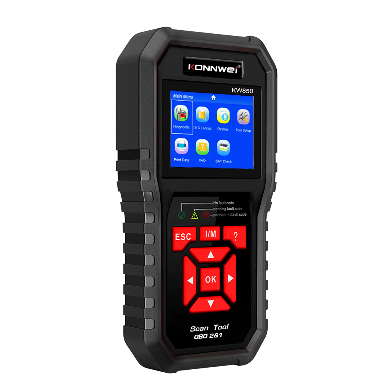 Arealer KW850 OBDII Auto Code Reader Diagnostic Check Engine Scan Tool for OBDII Cars After 1996