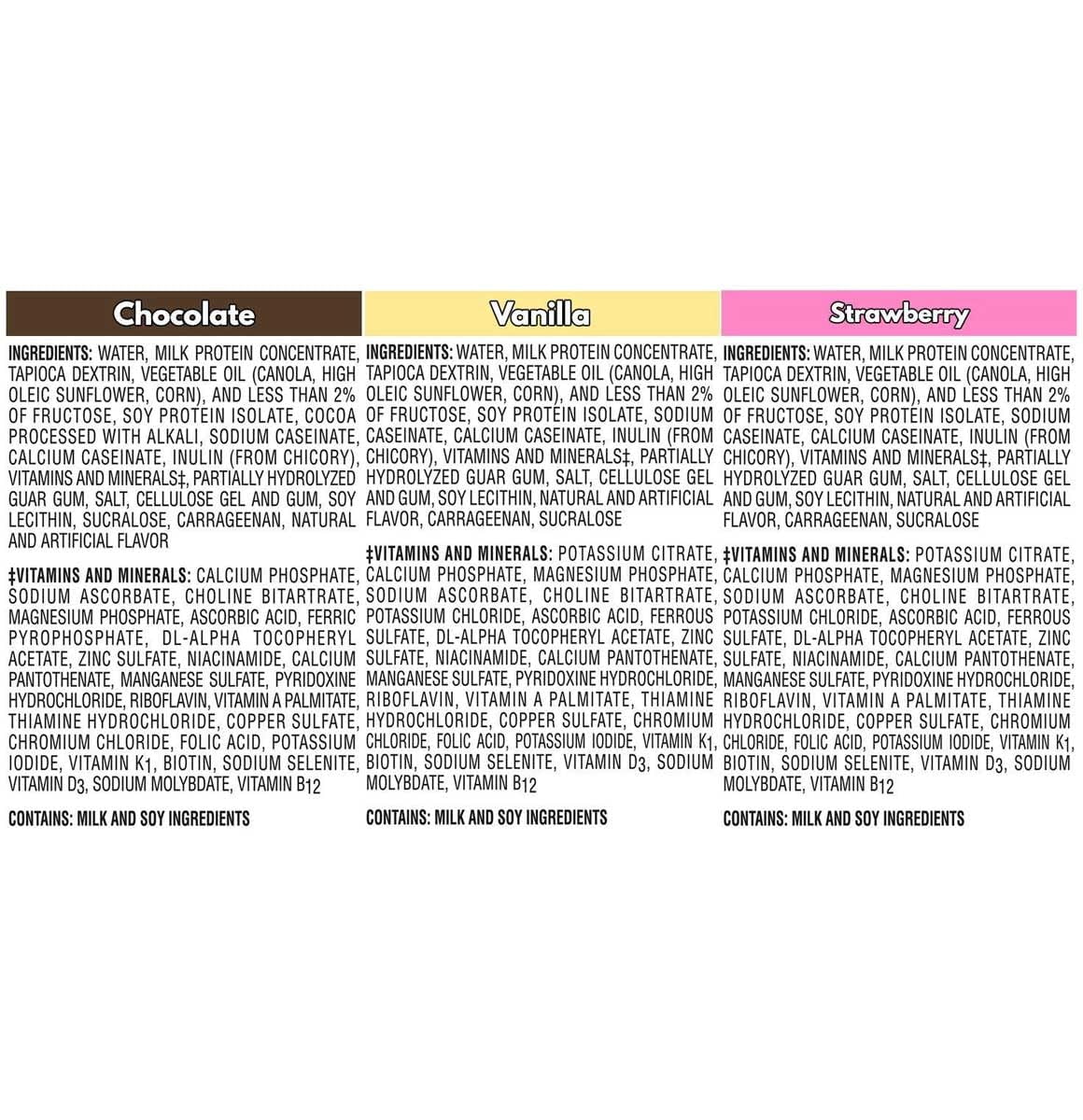 Boost Plus Balanced Nutritional Drink Variety Pack (Plus Vanilla, Chocolate, Strawberry)