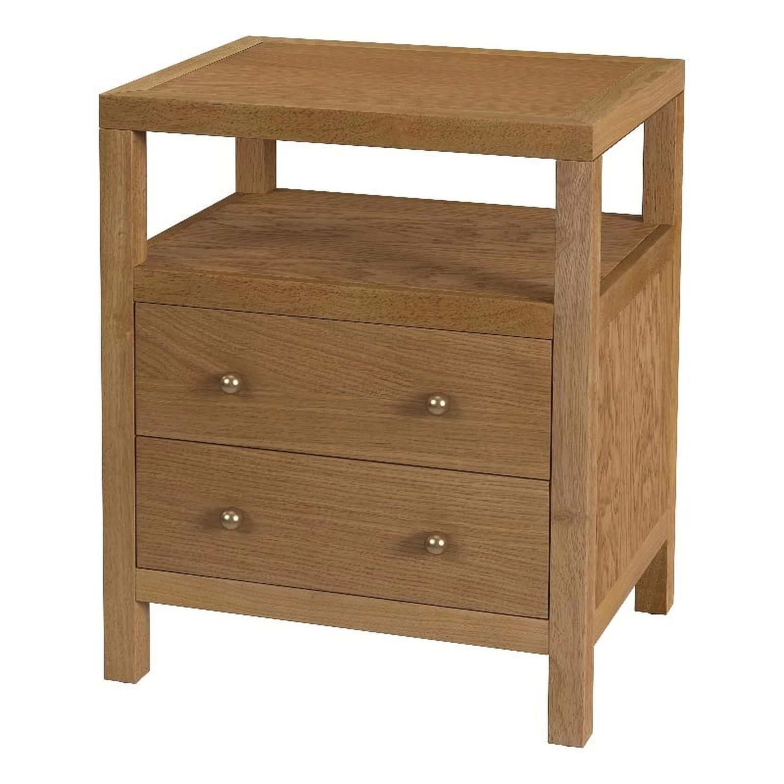 Butler Specialty Company Nora 2 Drawer Wood Nightstand - Natural