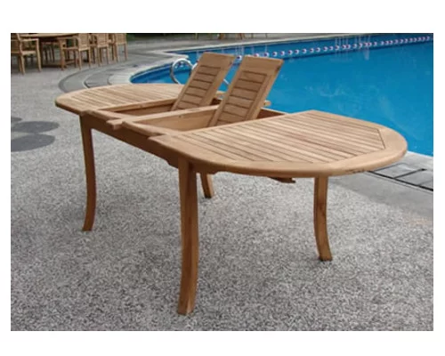 Grade-A Teak Dining Set: 10 Seater 11 Pc: 118
