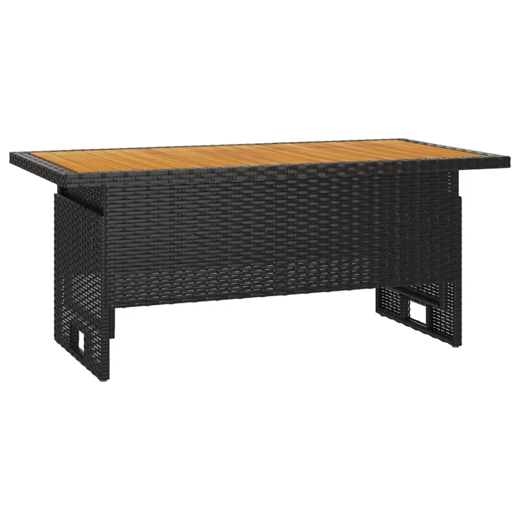 Walmeck Patio Table Black 39.4
