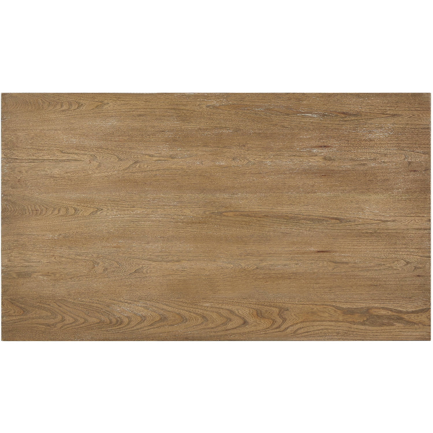 Weston Home Cabana Rectangular Storage Shelf Coffee Table, Brown