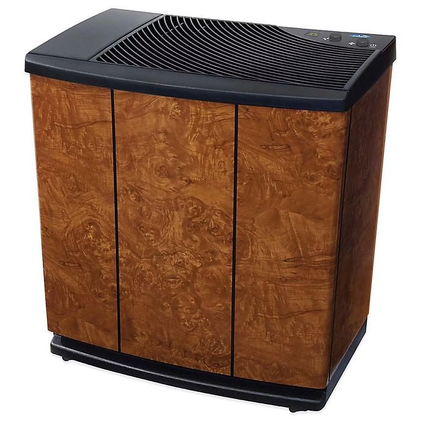 AIRCARE H12-400HB 3-Speed Whole-House Console-Style Evaporative Humidifier, Oak Burl