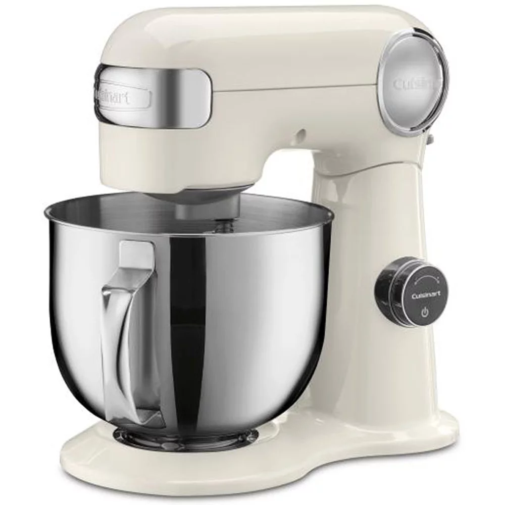 Cuisinart SMD-50CRM Precision Pro 5.5-quart Digital Stand Mixer Coconut Cream Bundle with 1 Year Extended Protection Plan