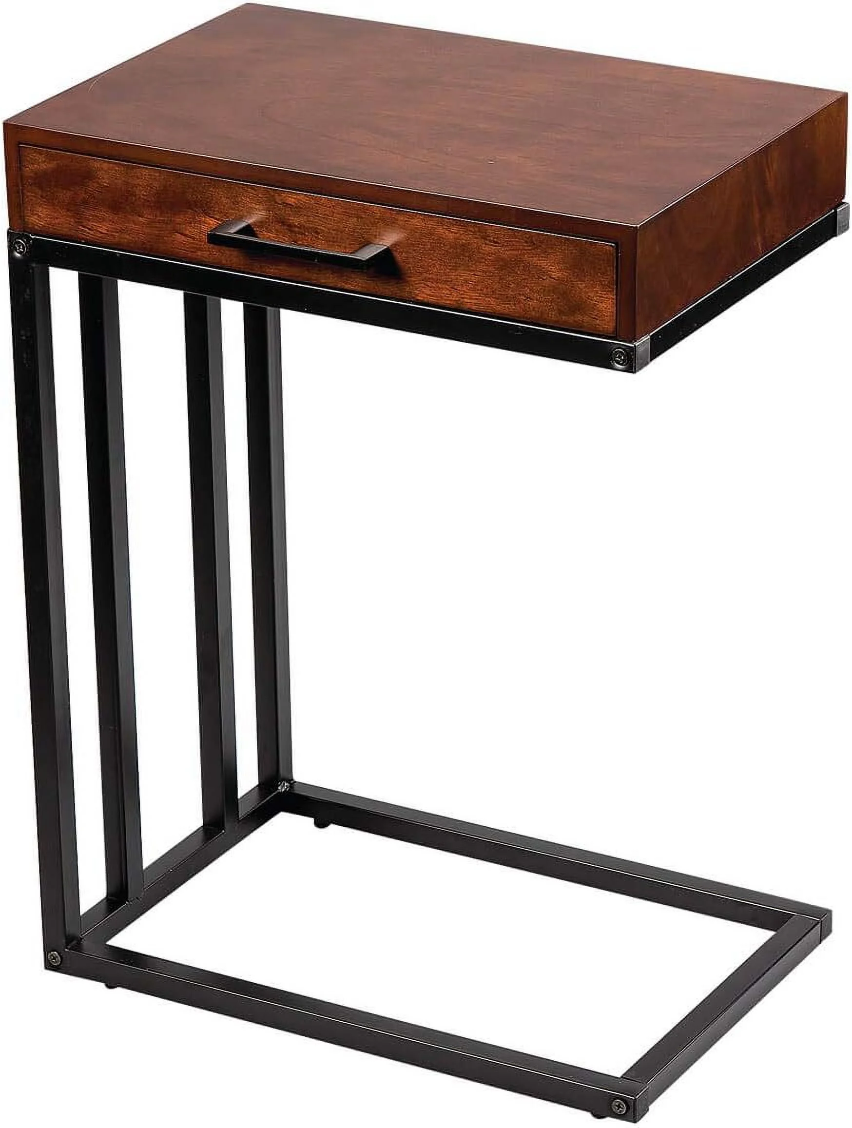 Side Accent Table With Drawer, Under The Sofa C-Design
