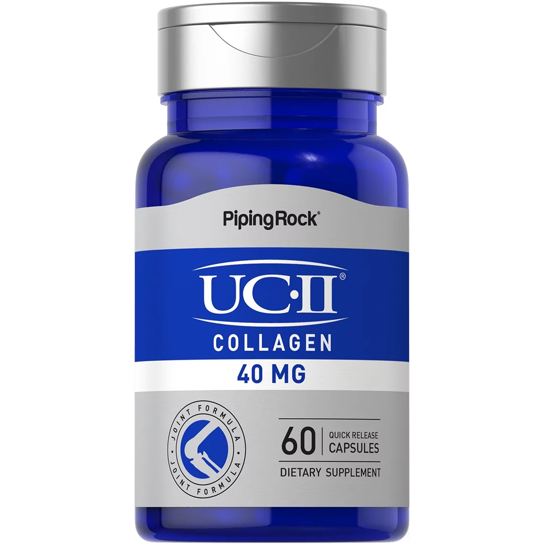 UC-II Collagen 40 mg 60 Capsules | Joint Formula Supplement | By Piping Rock