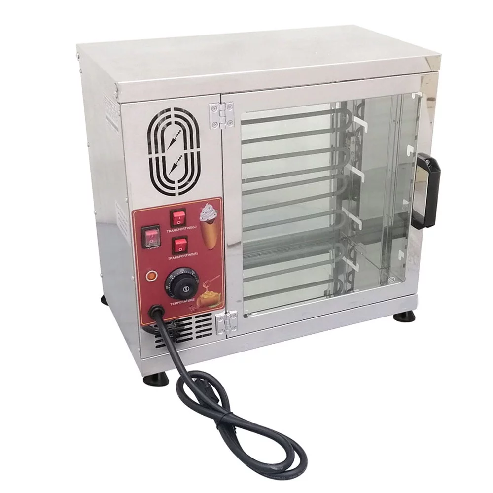 Techtongda Chimney Cake Roll Maker Chimney Toaster Cooking Bread Oven Bakery Ovens 16 Rollers Kitchen