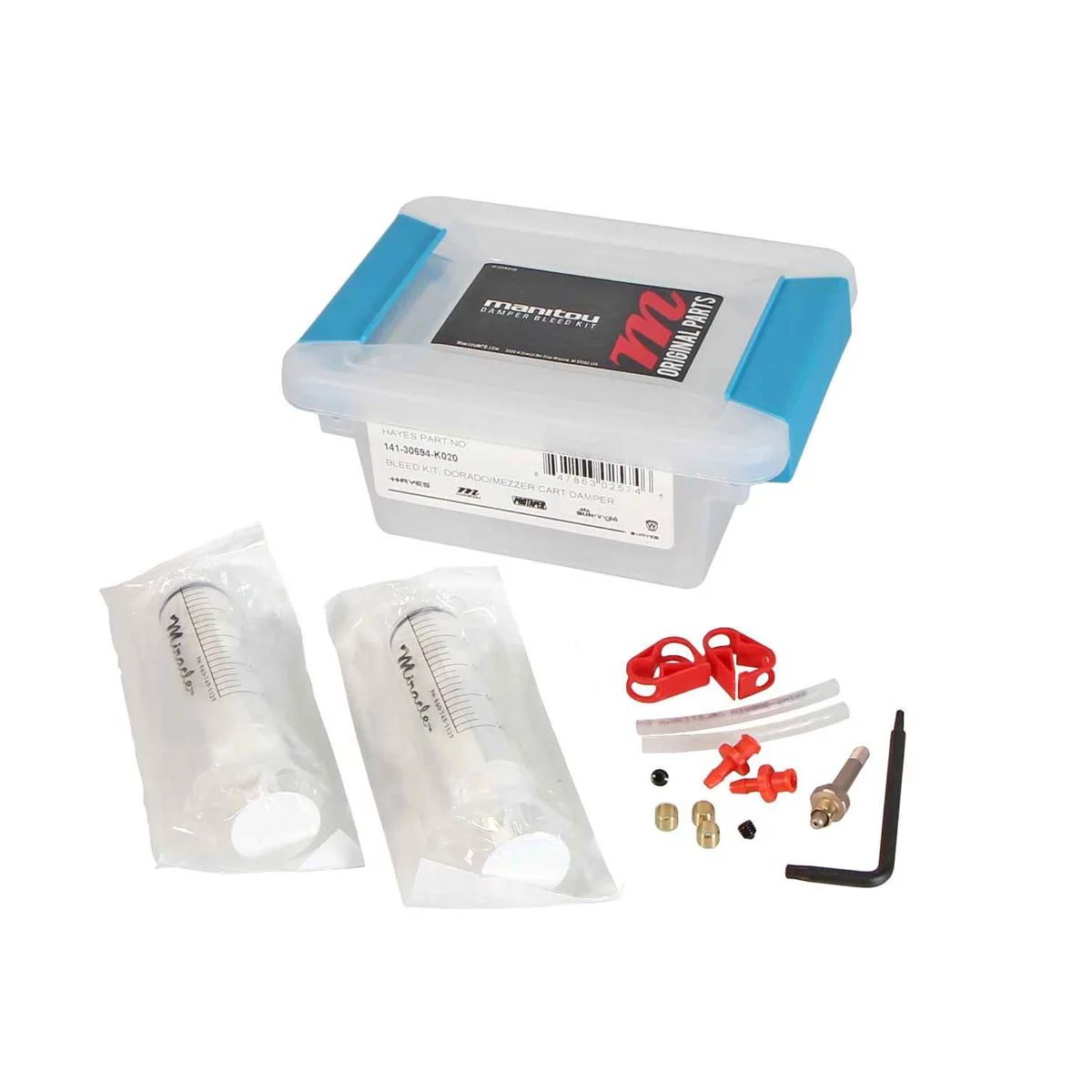 Manitou Fork Cartridge Damper Bleed Tool Kit - 141-30694-K020