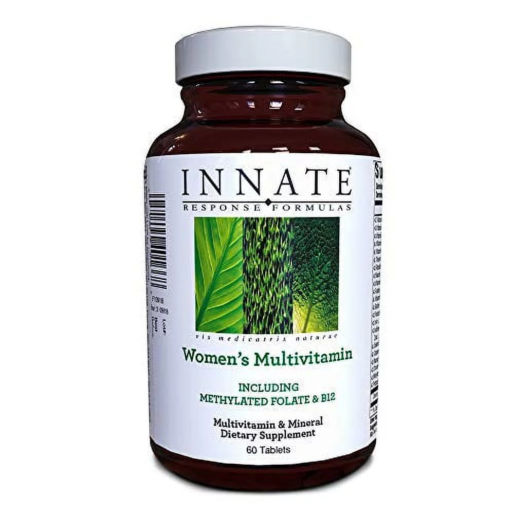 INNATE Response Formulas, Women?s Multivitamin, Daily Vitamin, Non-GMO, 60 Tablets (30 Servings)