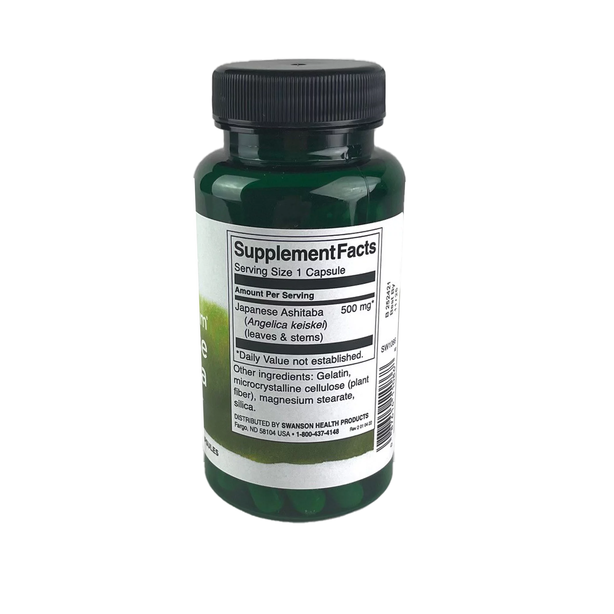 Swanson Full Spectrum Japanese Ashitaba 500 mg 60 Capsules