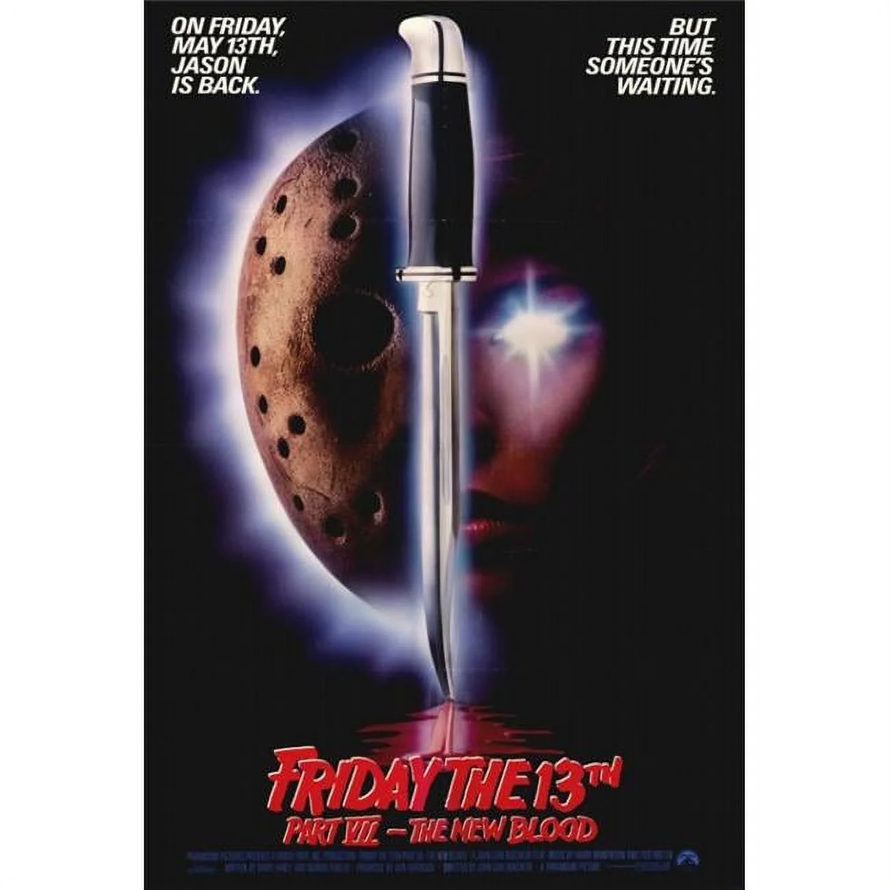 Posterazzi  Friday the 13th Part 7-The New Blood Movie Poster - 27 x 40 in.
