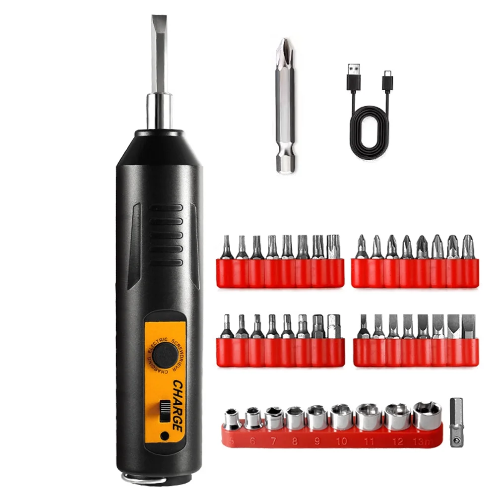 Dazzduo Electric screwdriver,Driver USB Tool Screw Driver USB Tool Set Computers Set USB Tool Set Set Screw Driver Precise Set Screw