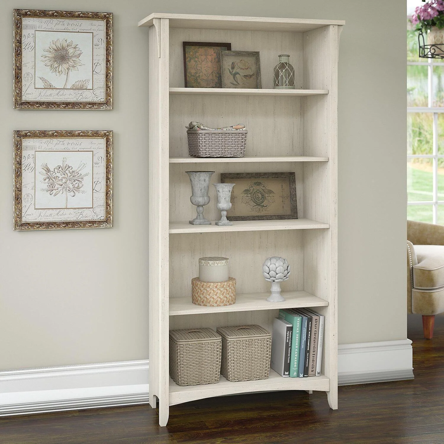 Maykoosh City Chic 5 Shelf Bookcase