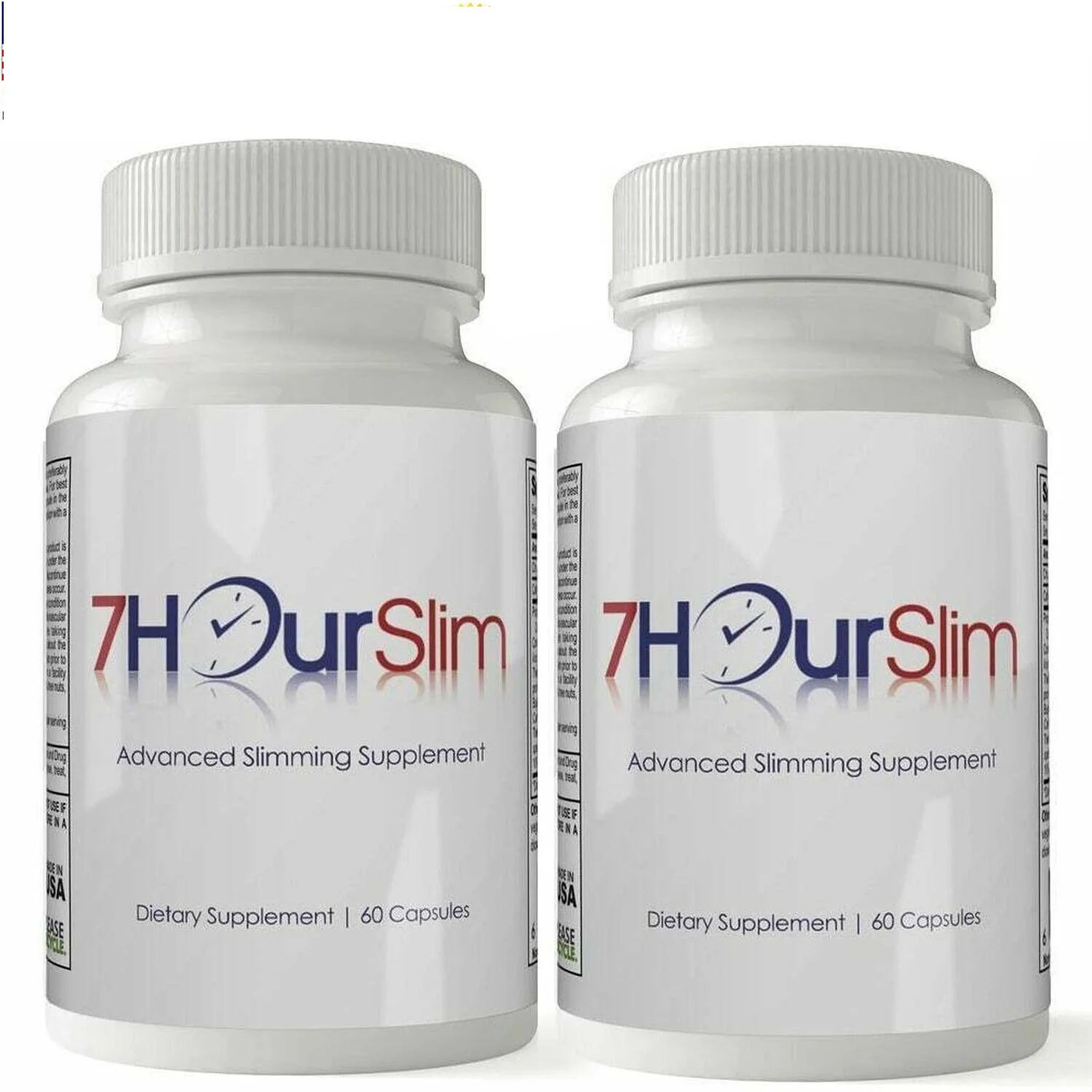 7 Hours Slim Fat Burner Diet Pills Advanced Weight Loss 120 Capsules ( 2 pack )