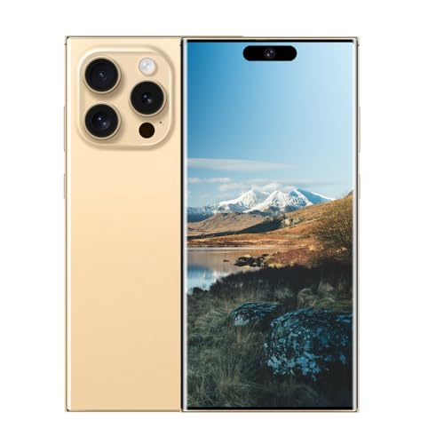 Unlocked Cell Phones Smartphones 5G Phone Android 13 Mobile Phones 8GB+256GB/7 Display/48MP+108MP Camera/6800 mAh/Dual SIM/Build-in Pen (White)