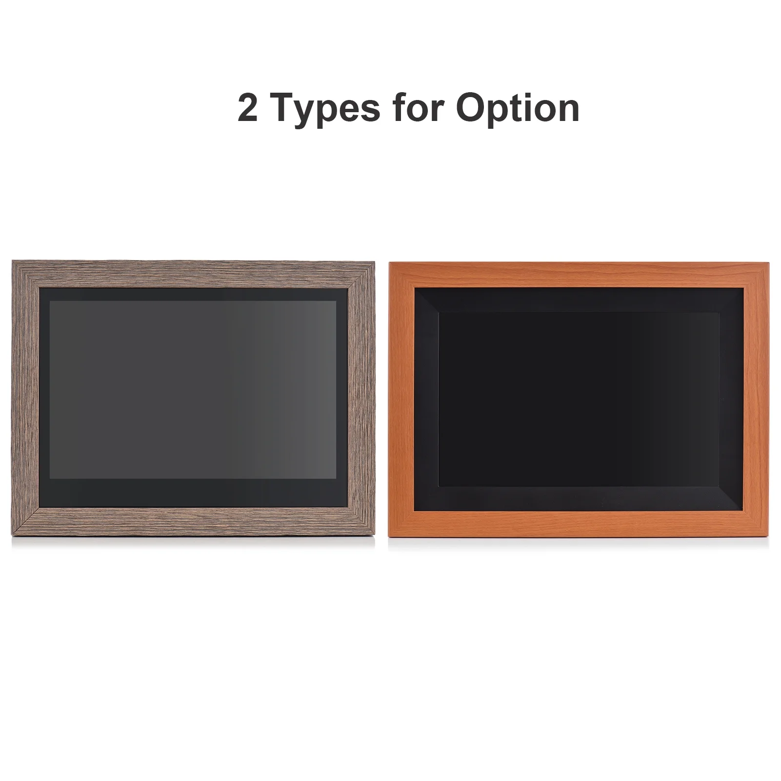 Andoer 10.1 Inch WiFi Digital Photo Frame Cloud Digital Picture Frame 1280*800 IPS Screen Touch Control 16GB Storage Auto Rotation Share Photos via APP with Backside Stand