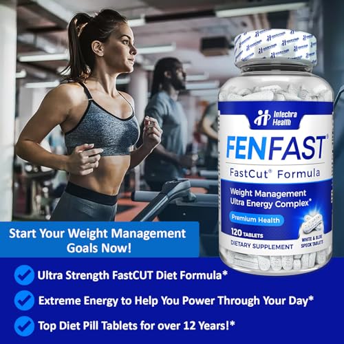 Diet Pills That Work for Weight Management Best Diet Pills + Powerful Energy Boost 120 White Blue Tablets