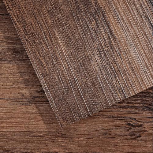 Peel and Stick Vinyl Flooring 36 Pack 54 Sq.Ft, Waterproof Vinyl Flooring Peel and Stick for Office, Living Room, Bathroom, Kitchen - Unique Design, Easy to Install Floor, Brown