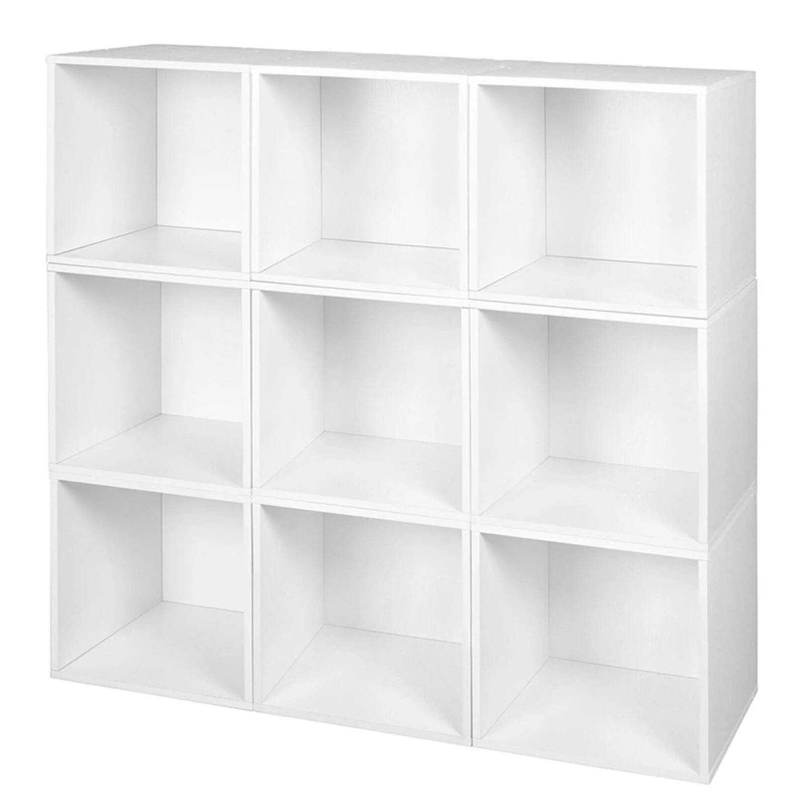 Niche Cubo 9-Cube Storage Set in Warm Cherry with Wooden Finish