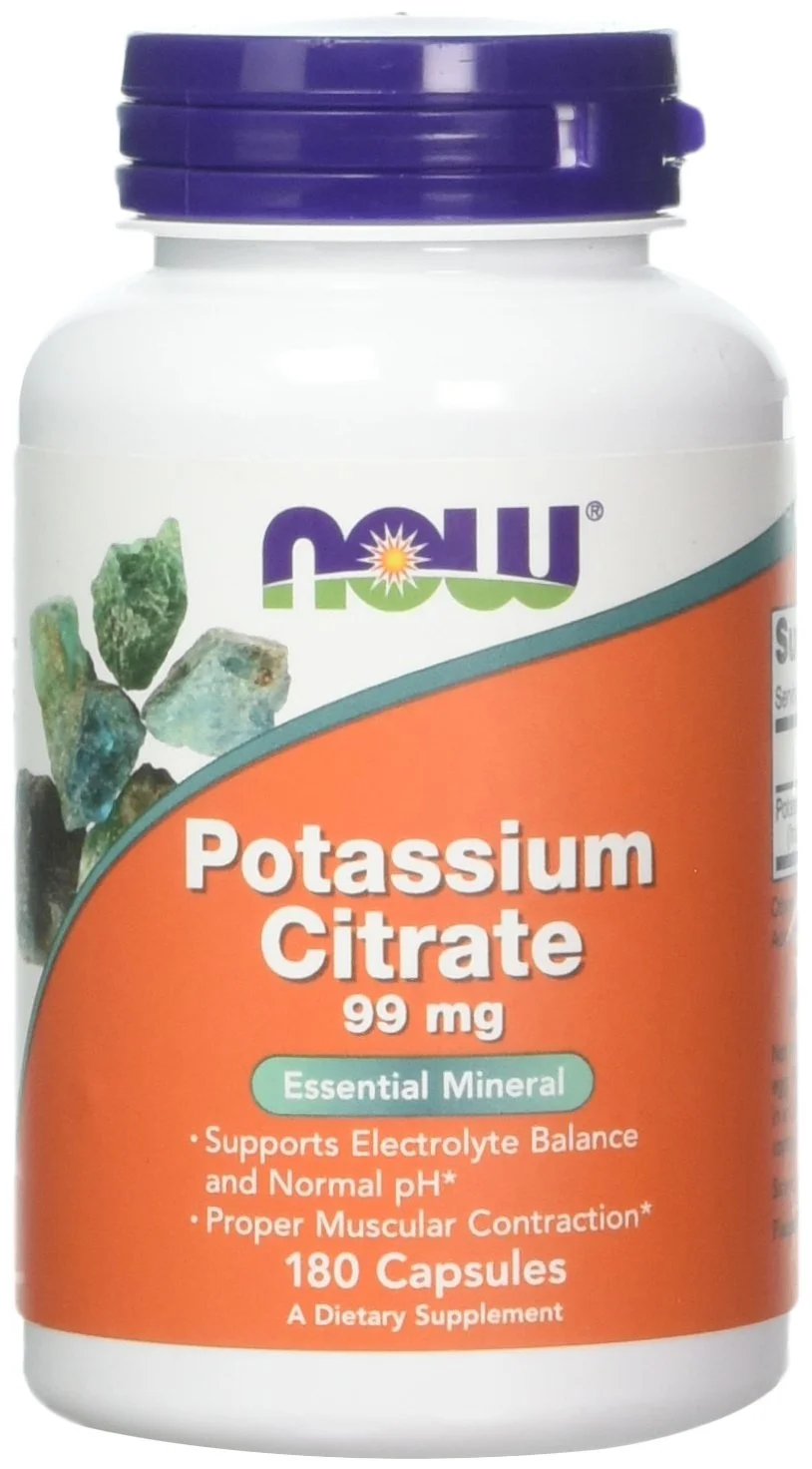 Potassium Citrate 99 Mg 180 Capsules (Pack Of 2)