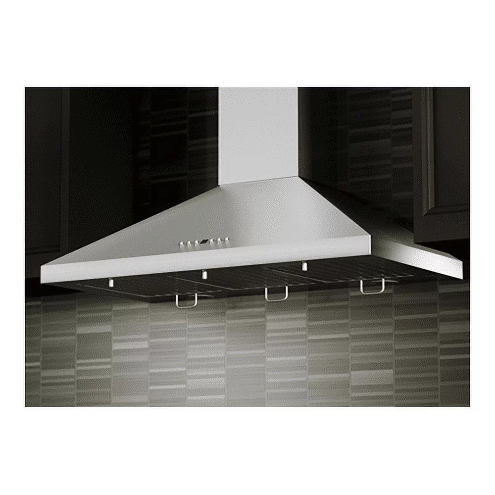 ZLINE 42 in. 760 CFM Wall Mount Range Hood in Stainless Steel with Crown Molding (KL2CRN-42)