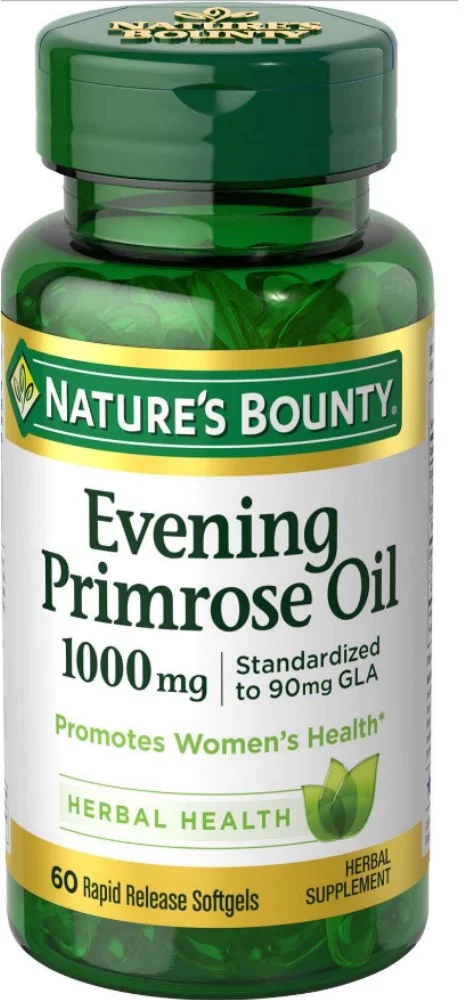 6 Pack - Evening Primrose Oil 1000 mg Softgels 60 ea