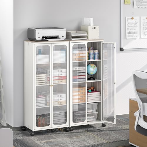 TOOLF Storage Cabinet with Wheels, 45