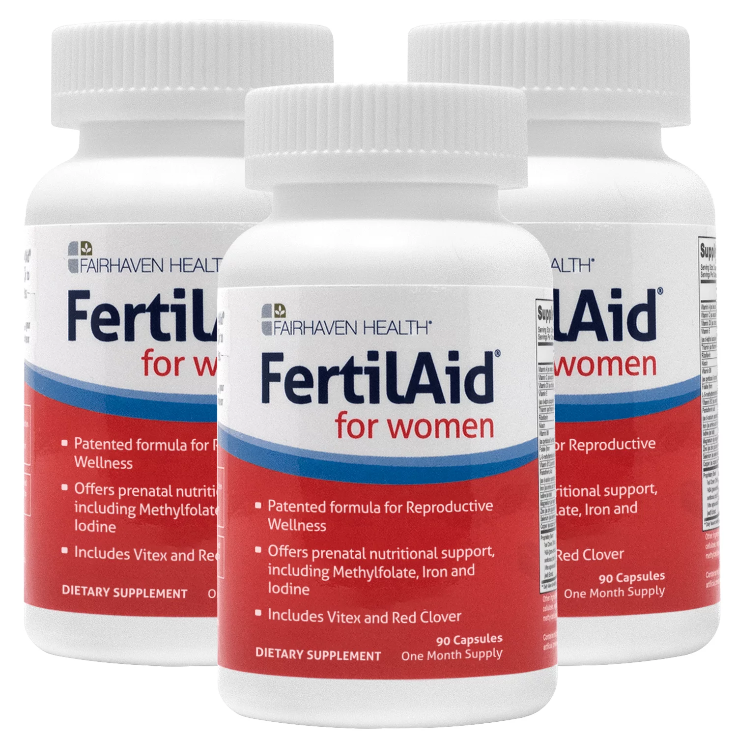 FertilAid for Women - Female Fertility Supplements - 3 Month Supply