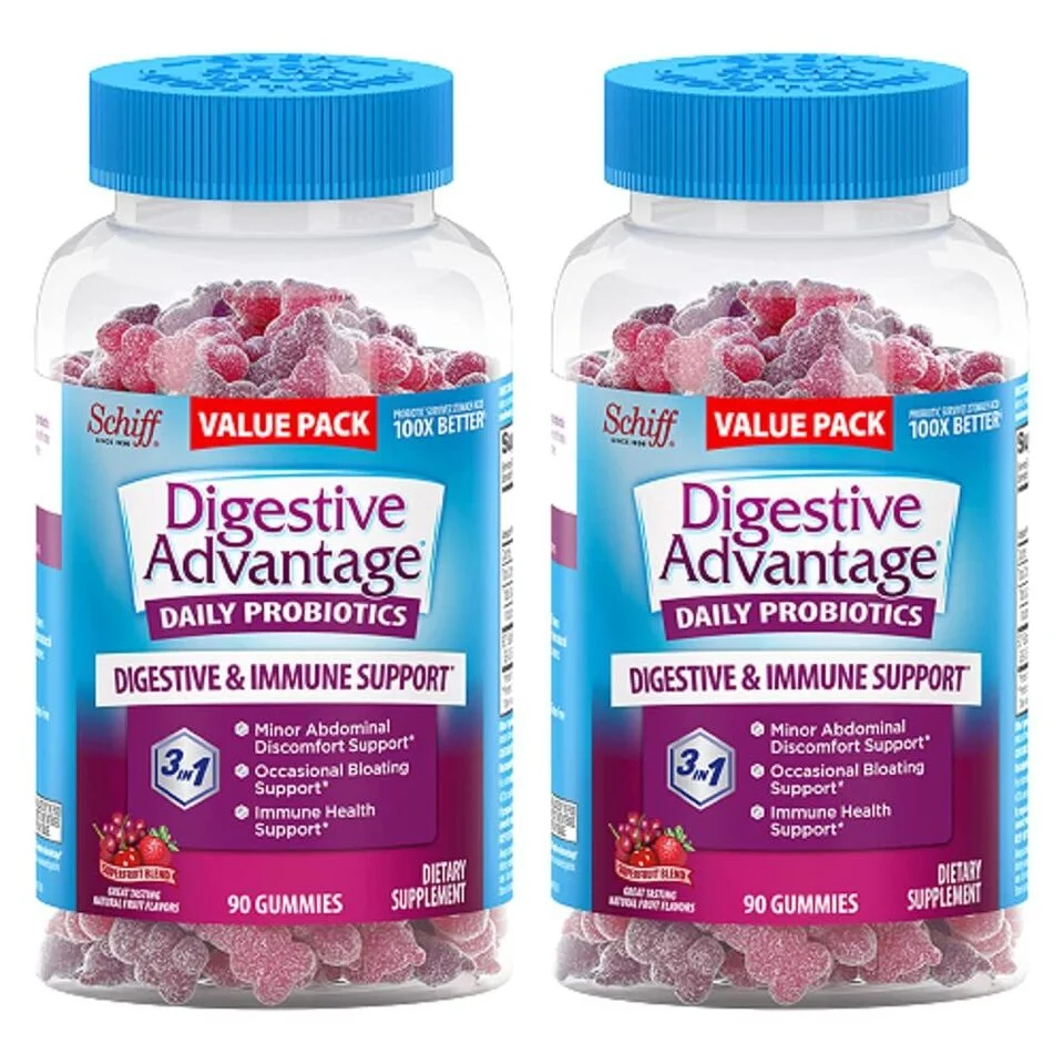 Digestive Advantage Probiotic Gummies for Digestive Health-90 Gummies ( 2 pack )