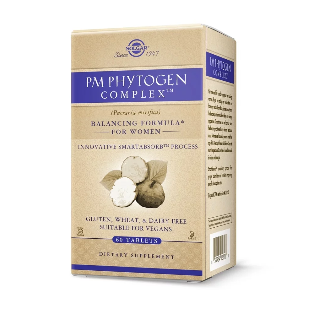 Solgar PM PhytoGen Complex -- 60 Tablets